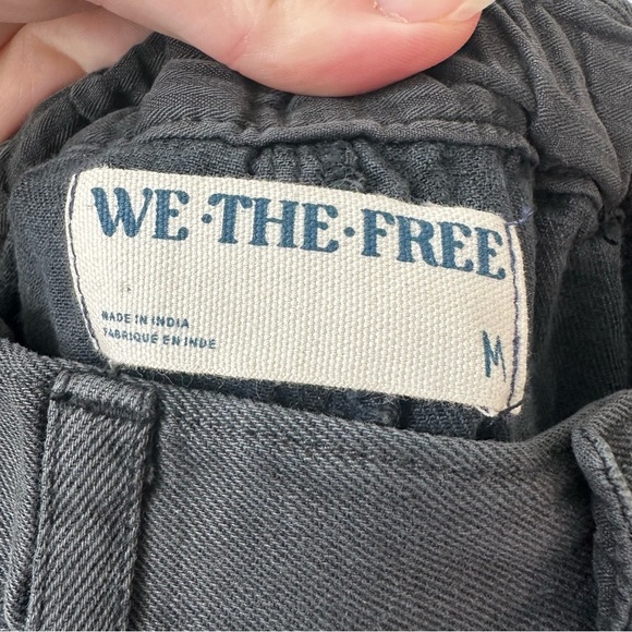 FREE PEOPLE MOVEMENT LAST WORD PARACHUTE PANTS WASHED BLACK SZ M - Picture 6 of 10